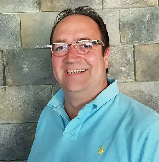 Portret van Rik Golsteijn, lerarenopleider en docent wiskunde bij Studiekern